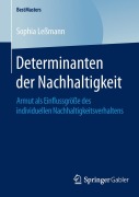 Cover-Bild zum Titel 'Determinanten der Nachhaltigkeit' von 'Sophia Leßmann'