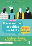 Cover-Bild zum Titel 'Communication Activities with Adults' von 'Jayne Comins, Felicity Llewellyn, Phil Goddard, Judy Offiler'
