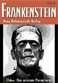 Cover-Bild zum Titel 'FRANKENSTEIN (oder: Der moderne Prometheus)' von 'Mary Wollstonecraft Shelley'
