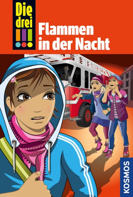 Die drei !!!, 63, Flammen in der Nacht (drei Ausrufezeichen) - Maja von Vogel