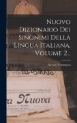 Cover-Bild zum Titel 'Nuovo Dizionario Dei Sinonimi Della Lingua Italiana, Volume 2...' von 'Niccolò Tommaseo'
