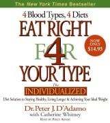 Eat Right for Your Type CD Low Price - Peter D'Adamo