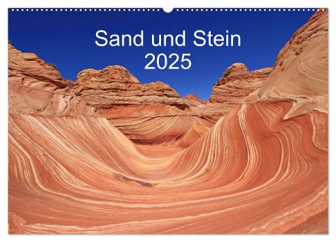 Sand und Stein 2025 (Wandkalender 2025 DIN A2 quer), CALVENDO Monatskalender - Giuseppe Lupo