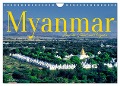 Myanmar Land der Tempel und Pagoden (Wandkalender 2024 DIN A4 quer), CALVENDO Monatskalender - Uli Geißler