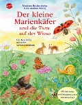 Cover-Bild zum Titel 'Der kleine Marienkäfer und die Tiere auf der Wiese' von 'Friederun Reichenstetter, Hans-Günther Döring'
