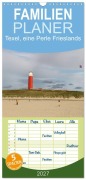 Cover-Bild zum Titel 'Familienplaner 2027 - Texel, eine Perle Frieslands mit 5 Spalten (Wandkalender, 21 x 45 cm) CALVENDO' von 'Bernd Müller'