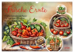 Cover-Bild zum Titel 'Frische Ernte (Wandkalender 2026 DIN A3 quer), CALVENDO Monatskalender' von 'Claudia Kleemann'