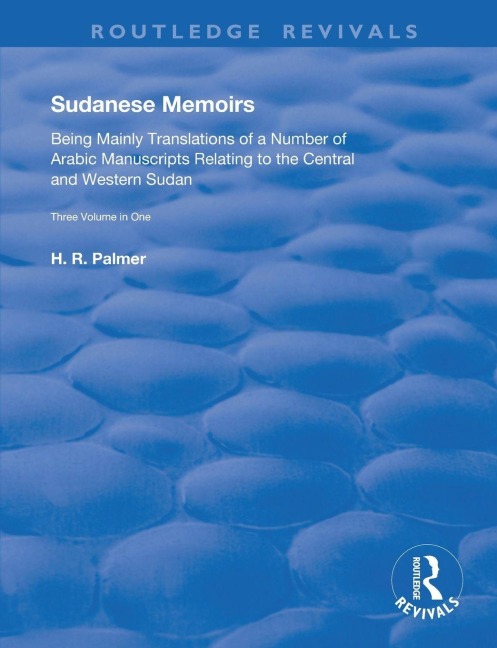 Sudanese Memoirs - Herbert Palmer