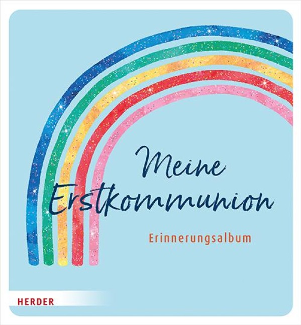 Meine Erstkommunion Erinnerungsalbum Regenbogen - 