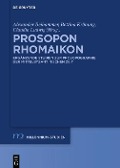 Cover-Bild zum Titel 'Prosopon Rhomaikon' von ''