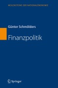 Cover-Bild zum Titel 'Finanzpolitik' von 'Günter Schmölders'