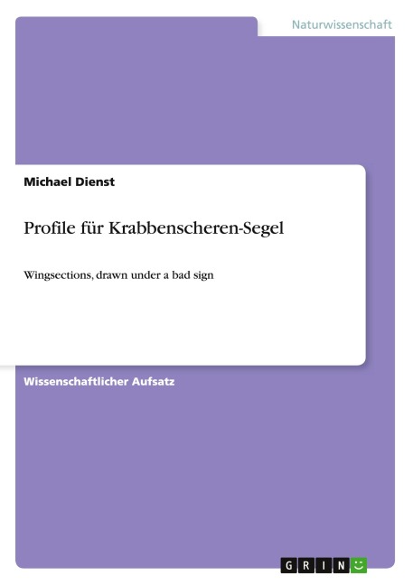 Profile für Krabbenscheren-Segel - Michael Dienst