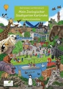 Cover-Bild zum Titel 'Mein Zoologischer Stadtgarten Karlsruhe - Wimmelbilderbuch für Kinder mit liebevollen Illusttrationen von Heiko Wrusch' von ''