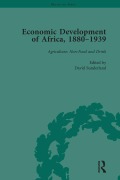 Cover-Bild zum Titel 'Economic Development of Africa, 1880-1939 vol 1' von 'David Sunderland'