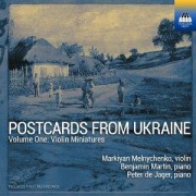Cover-Bild zum Titel 'Postcards from Ukraine,Vol. 1: Violin Miniatures' von 'Peter de/Martin Jager'