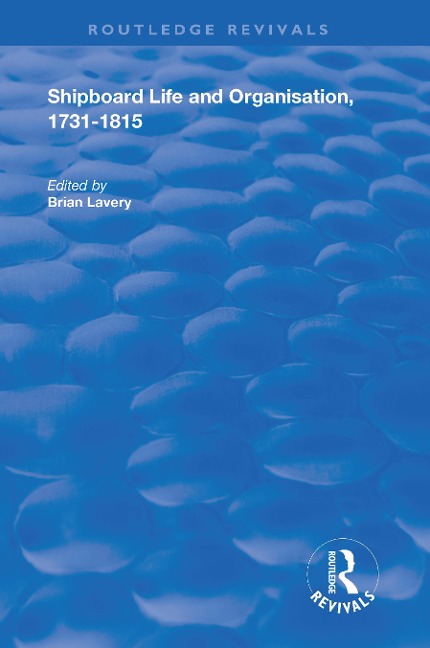 Shipboard Life and Organisation, 1731-1815 - 