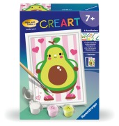 Cover-Bild zum Titel 'CreArt, Malen nach Zahlen Kinder - Avocado' von ''