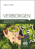 Cover-Bild zum Titel 'VERBORGEN. Geheimnisvolle Orte in Wäldern.' von 'August Dunkelstein'