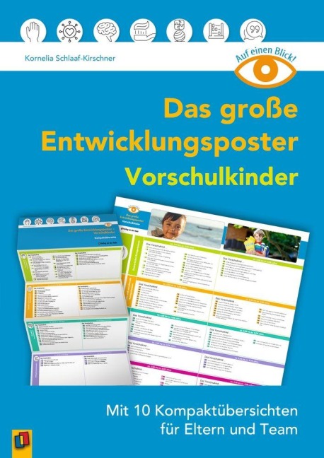 Auf einen Blick: Das große Entwicklungsposter - Vorschulkinder - Kornelia Schlaaf-Kirschner
