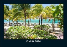 Cover-Bild zum Titel 'Karibik 2026 Fotokalender DIN A5' von 'Tobias Becker'