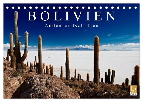 Bolivien Andenlandschaften (Tischkalender 2024 DIN A5 quer), CALVENDO Monatskalender - Jürgen Ritterbach