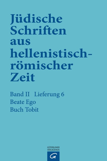 Buch Tobit - Beate Ego