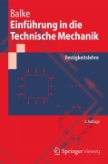Cover-Bild zum Titel 'Einführung in die Technische Mechanik' von 'Herbert Balke'