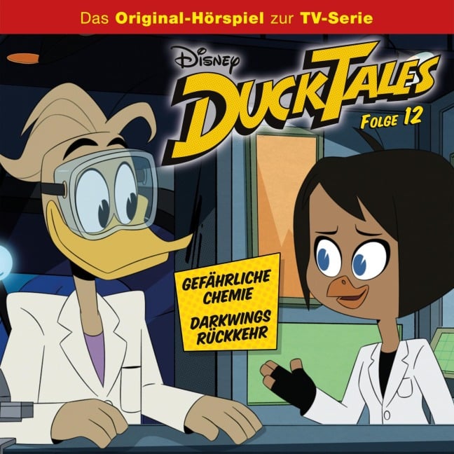 12: Gefährliche Chemie / Darkwings Rückkehr (Hörspiel zur Disney TV-Serie) - Daniel Charles Futcher, Christian Magalhaes, Dominic Alexander Charles Lewis