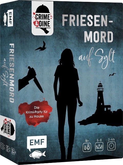 Crime & Dine - Das Krimi-Dinner-Set: Friesenmord auf Sylt - Paperdice Solutions GmbH