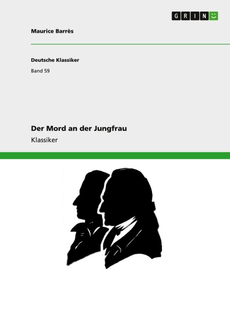 Der Mord an der Jungfrau - Maurice Barrès