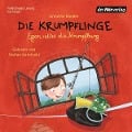 Cover-Bild zum Titel 'Die Krumpflinge - Egon rettet die Krumpfburg' von 'Annette Roeder, Niklas Bühler'
