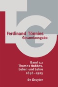 Cover-Bild zum Titel 'Thomas Hobbes. Leben und Lehre 1896 - 1925' von ''