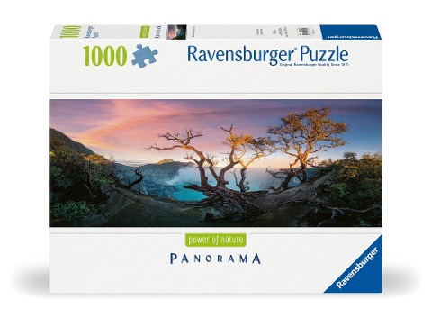 Erwachsenenpuzzle 1000 Teile - Schwefelsäure See am Mount Ijen, Java - 