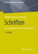 Cover-Bild zum Titel 'Schriften' von 'Gottfried Salomon-Delatour'