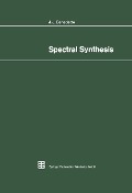 Cover-Bild zum Titel 'Spectral Synthesis' von 'John J. Benedetto'