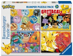 Cover-Bild zum Titel 'Kinderpuzzle 4x100 Teile - Pokémon-Kumpels' von ''