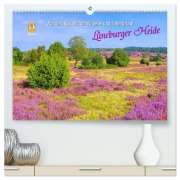 Cover-Bild zum Titel 'Lüneburger Heide - Wanderung rund um Wilsede und Totengrund (hochwertiger Premium Wandkalender 2026 DIN A2 quer), Kunstdruck in Hochglanz' von 'LianeM LianeM'