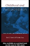 Cover-Bild zum Titel 'Childhood and Postcolonization' von 'Gaile S. Cannella, Radhika Viruru'
