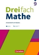 Dreifach Mathe 9. Schuljahr - Ausgabe 2021 - Arbeitsheft mit Lösungen - 