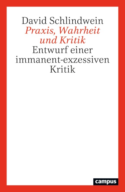 Praxis, Wahrheit und Kritik - David Schlindwein