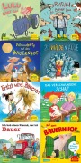 Cover-Bild zum Titel 'Pixi-Bundle 8er Serie 253: Pixis Abenteuer auf dem Bauernhof (8x1 Exemplar)' von 'Martin Schmitz-Kuhl, Anke Peterson, Ralf Butschkow, Katharina E. Volk, Lilli L'Arronge'