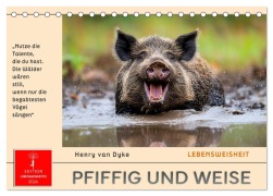 Cover-Bild zum Titel 'Pfiffig und weise (Tischkalender 2026 DIN A5 quer), CALVENDO Monatskalender' von 'Peter Roder'