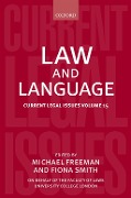 Cover-Bild zum Titel 'Law and Language' von ''