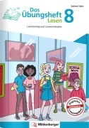 Cover-Bild zum Titel 'Das Übungsheft Lesen 8' von 'Sabine Stehr'