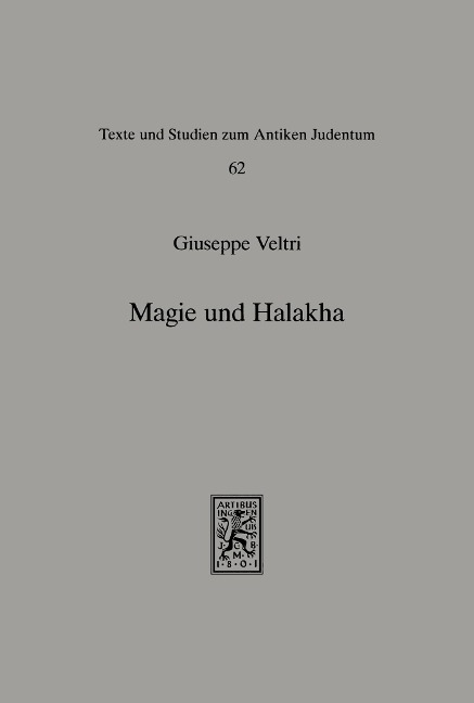 Magie und Halakha - Giuseppe Veltri