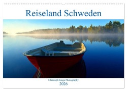 Reiseland Schweden (Wandkalender 2026 DIN A2 quer), CALVENDO Monatskalender - Christoph Junge