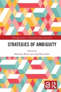 Cover-Bild zum Titel 'Strategies of Ambiguity' von ''