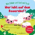 Cover-Bild zum Titel 'Mein Schieb & Guck-mal-Buch: Wer lebt auf dem Bauernhof?' von ''
