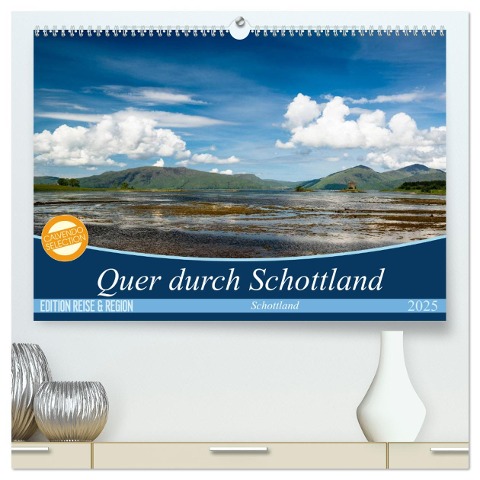 Quer durch Schottland (hochwertiger Premium Wandkalender 2025 DIN A2 quer), Kunstdruck in Hochglanz - Frank Gärtner - Franky242 Photography