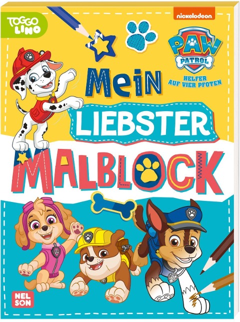 PAW Patrol Kindergartenheft: Mein liebster Malblock - 